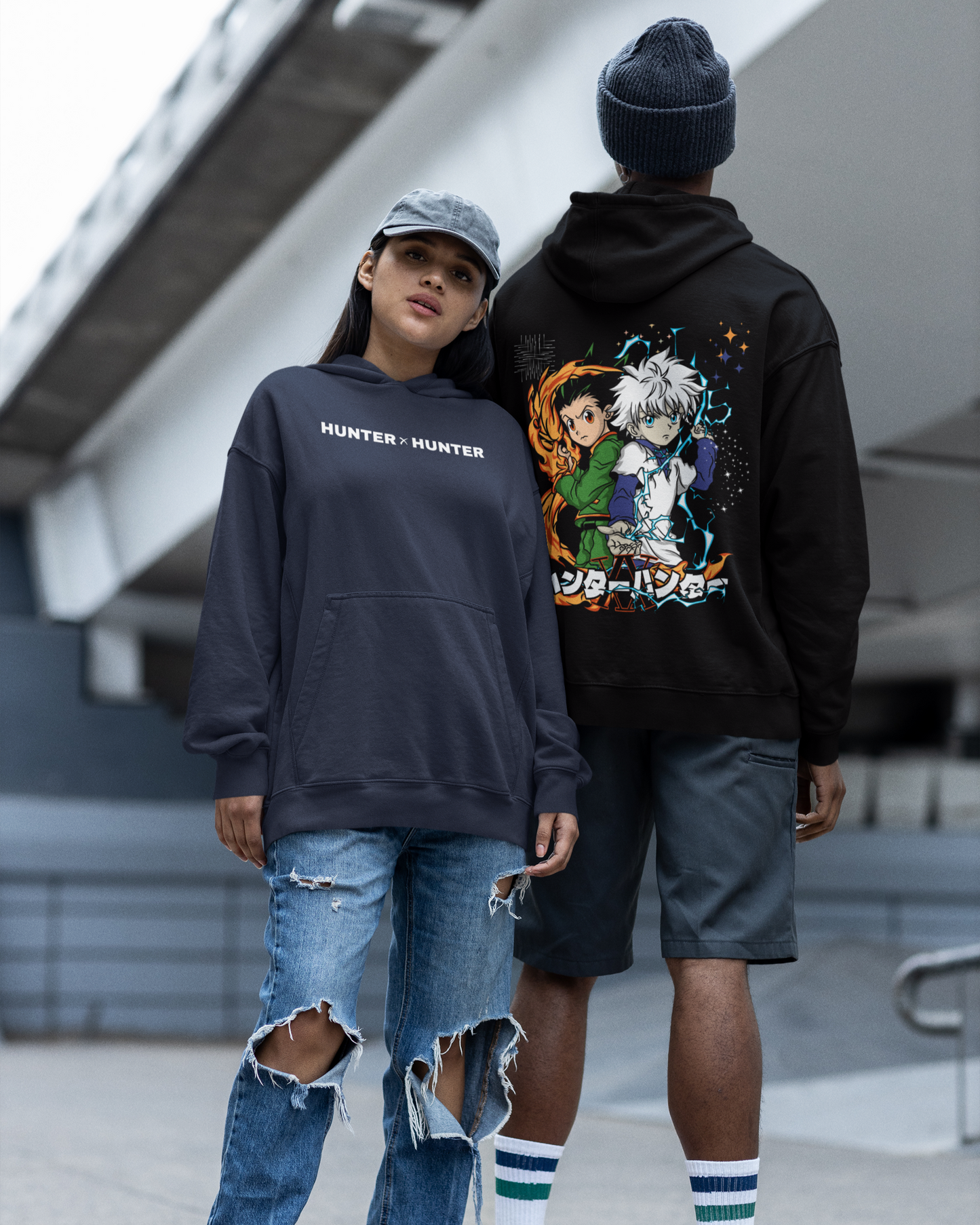 Oversized 'HUNTER X HUNTER' Hoodie