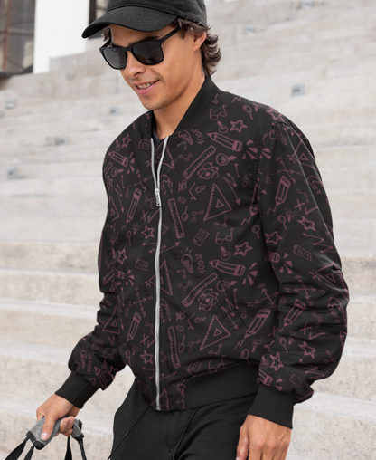 Classic Doodle Bomber Jacket